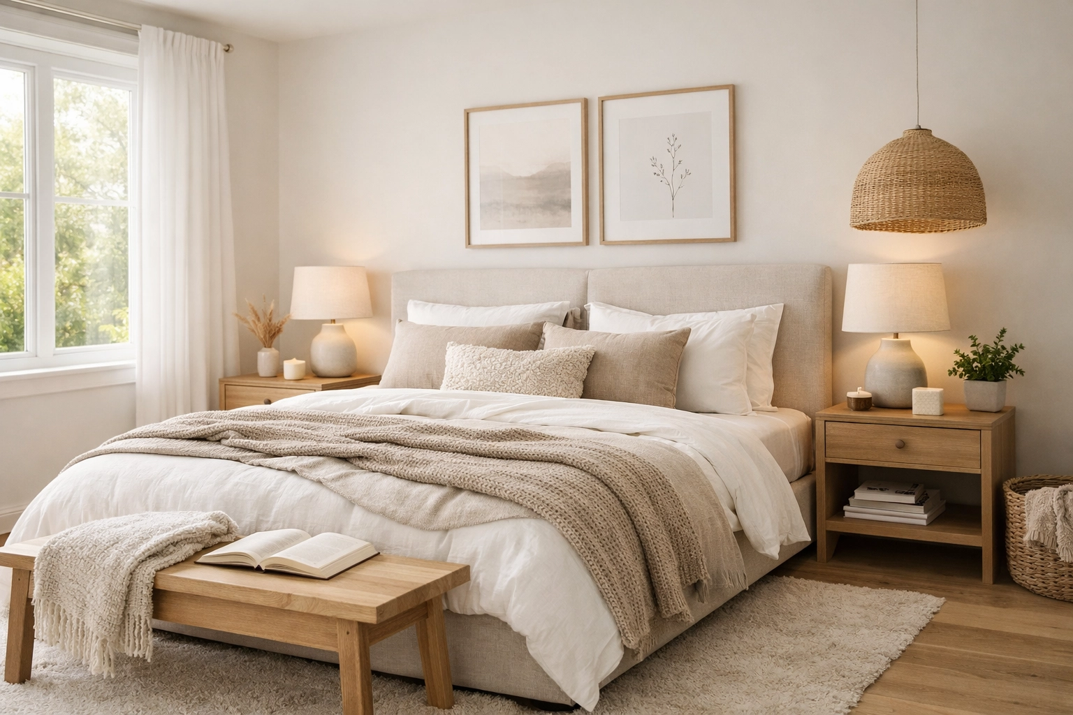 bedroom refresh for a cozy fresh start