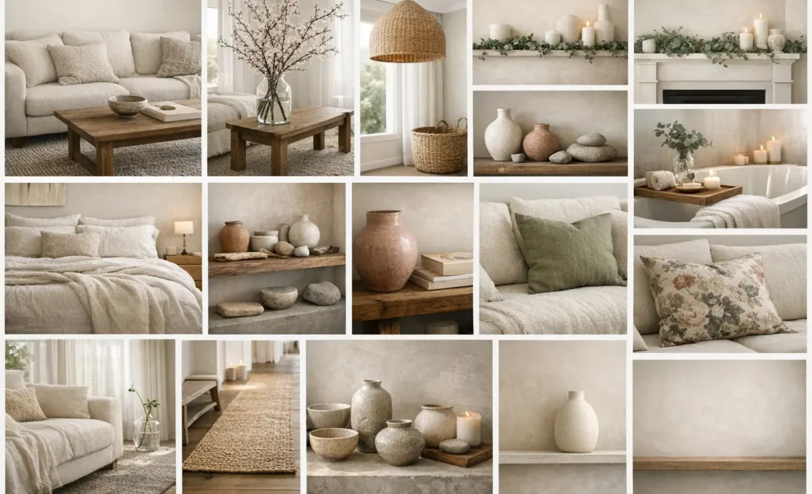 neutral spring decor for homes