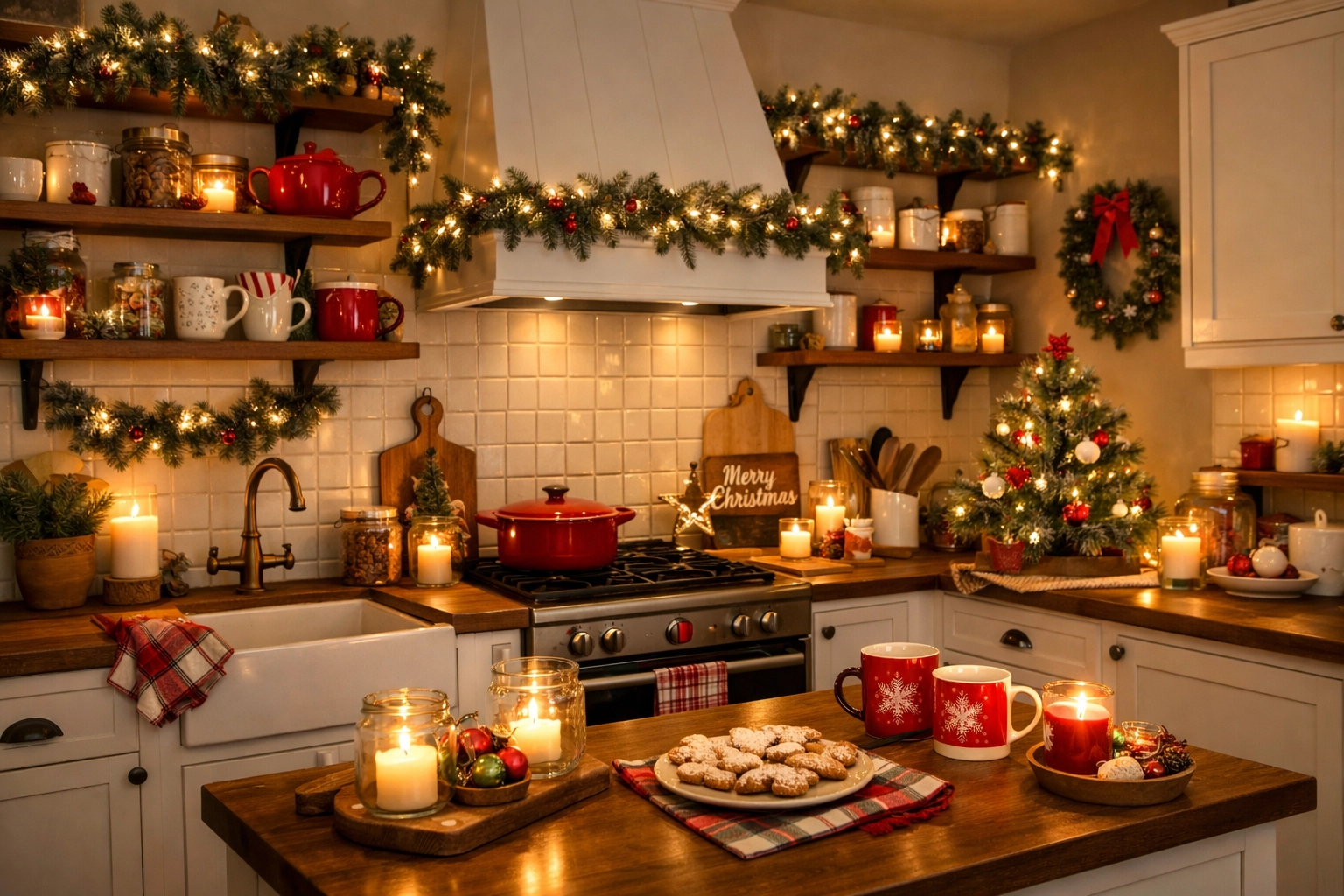 kitchen christmas decor