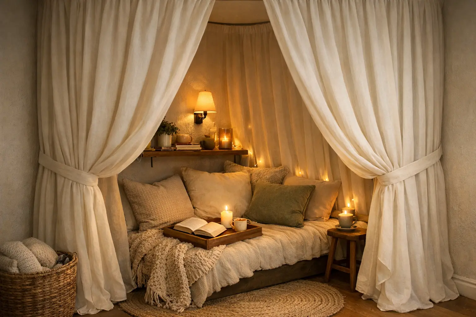 Add Curtains for Privacy