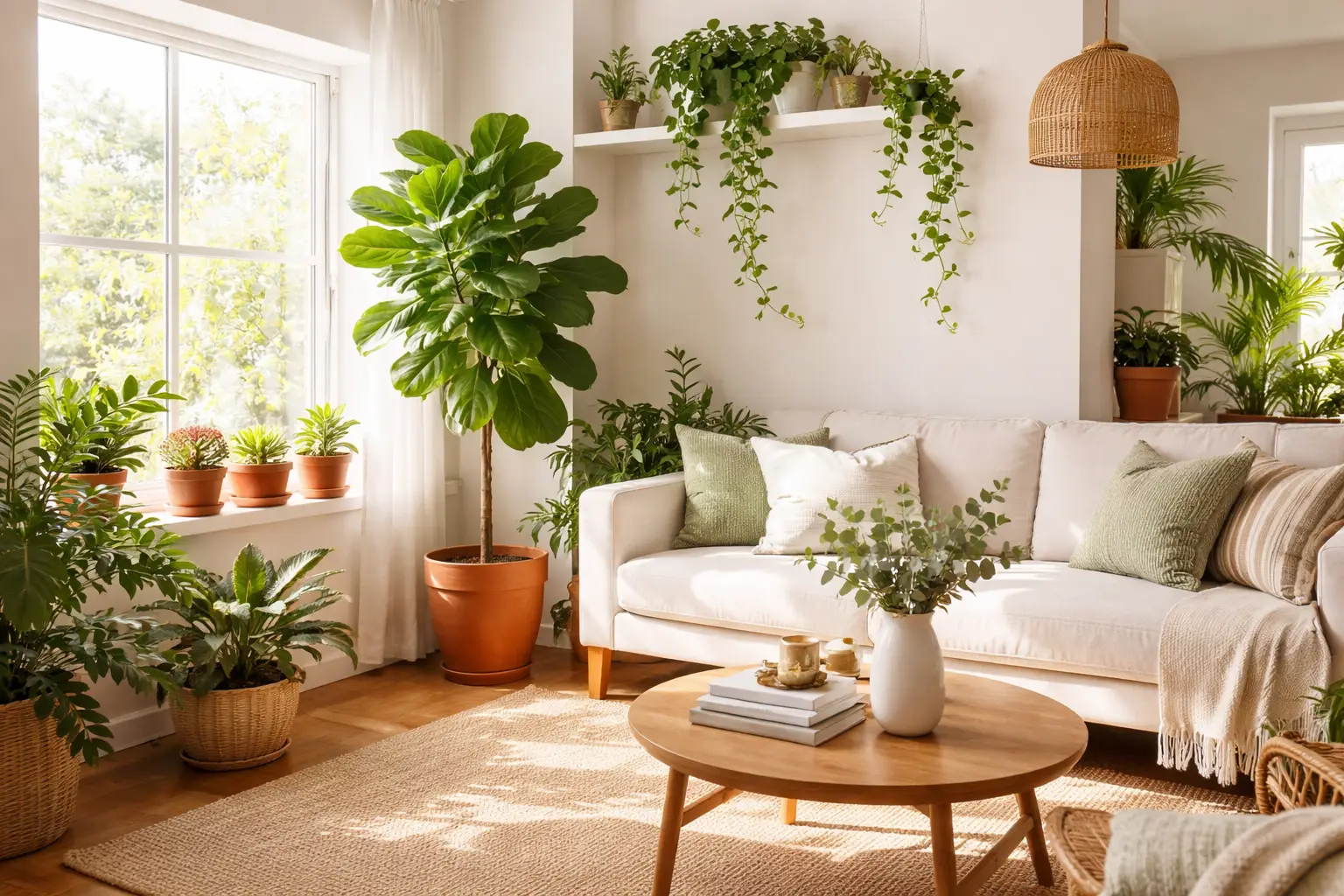 Add Indoor Plants and Fresh Botanicals