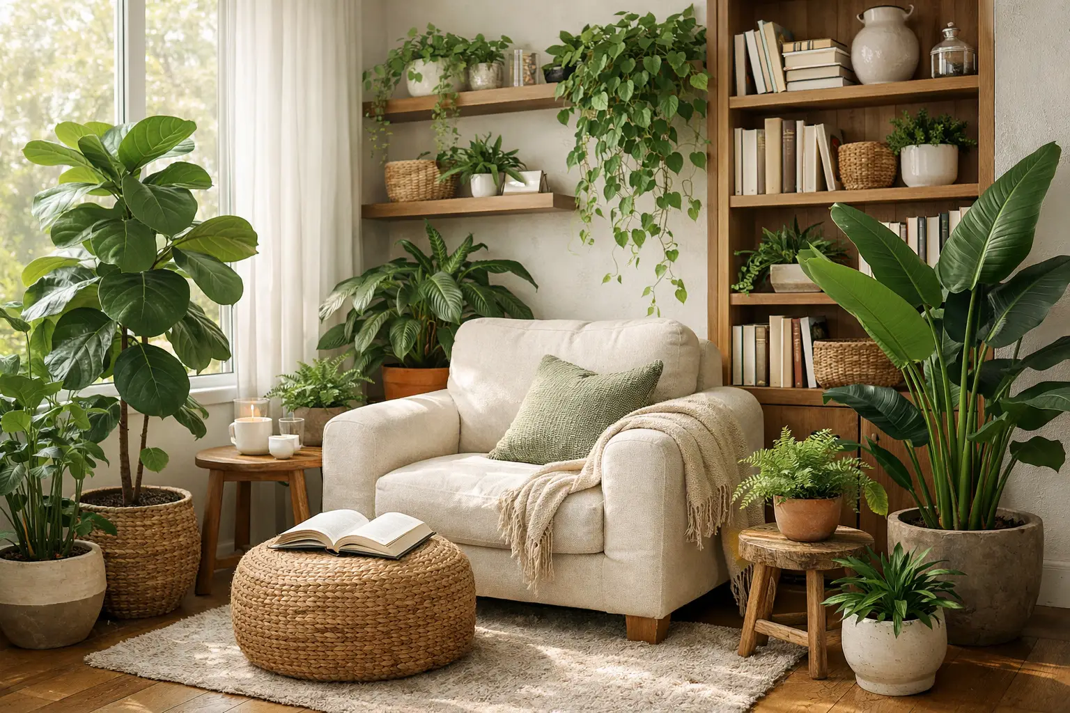 Add Indoor Plants for Freshness