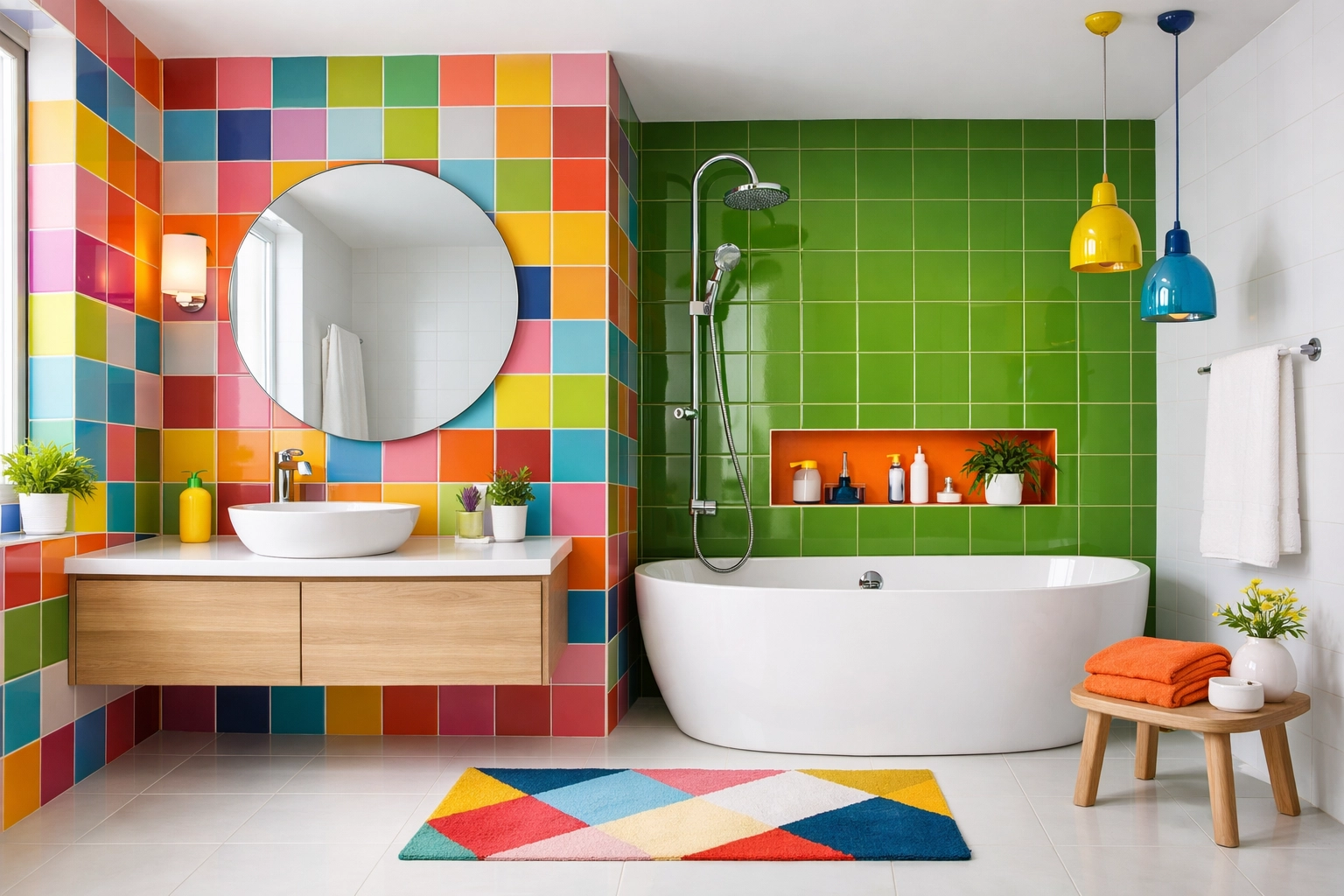 Bright Bathroom Designs