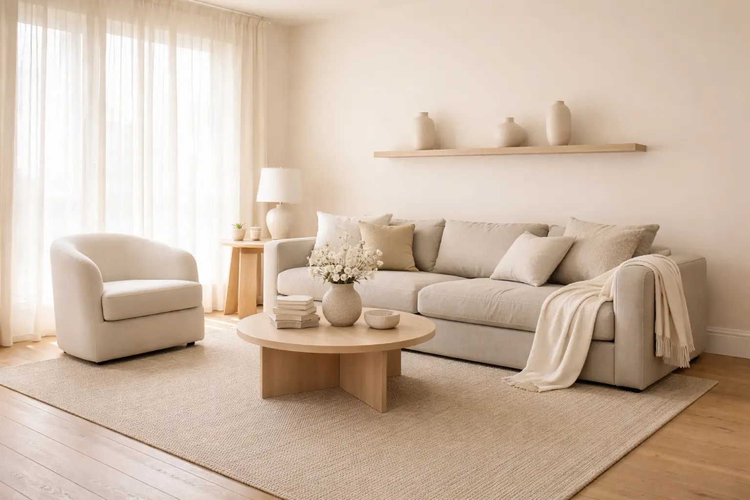 Build Your Foundation on Creamy Whites and Warm Greige