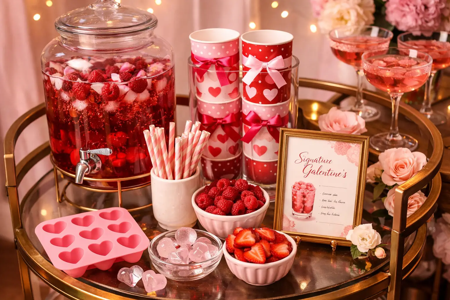 Build a Signature Mocktail and Cocktail Beverage Station