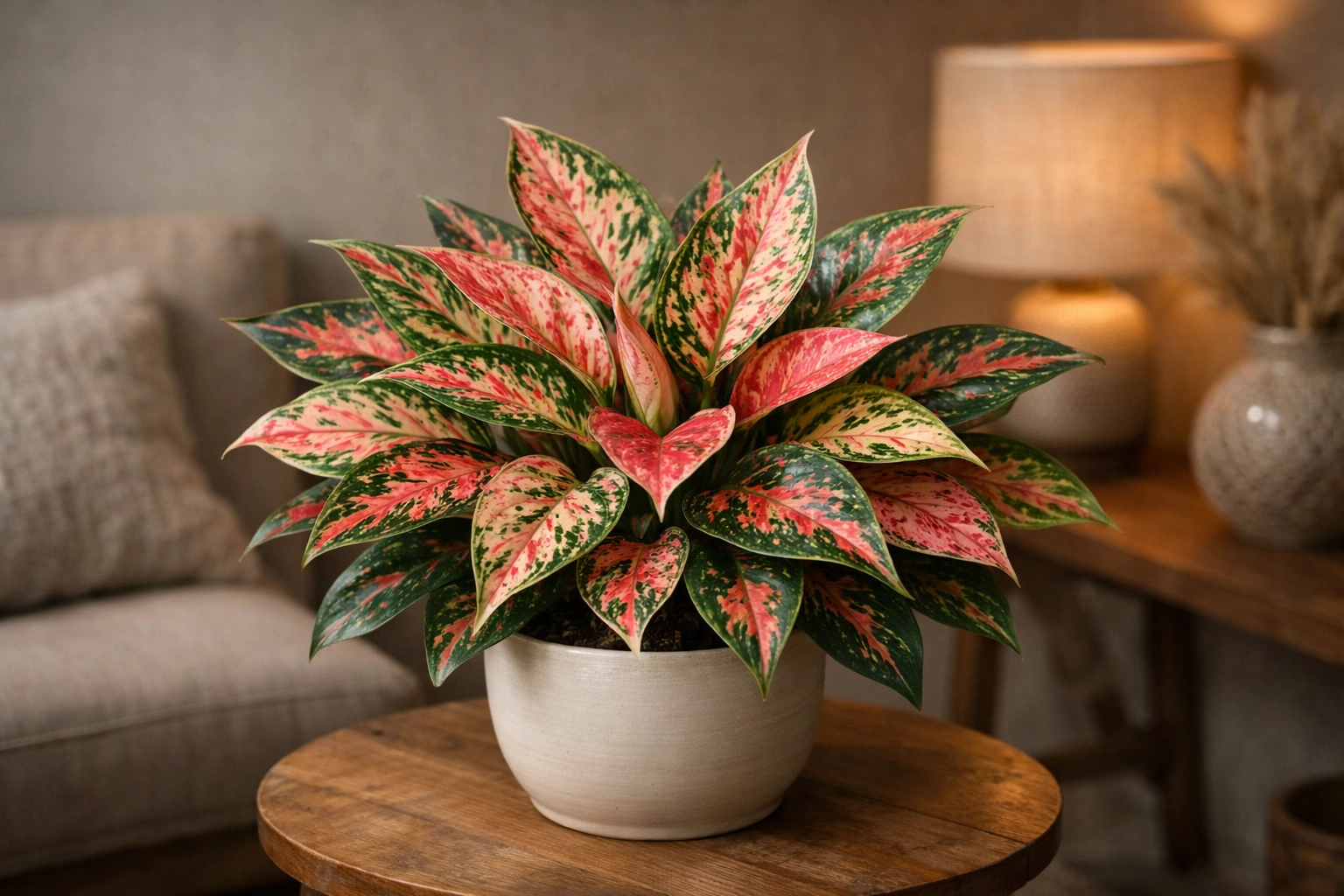 Chinese Evergreen Colorful Foliage