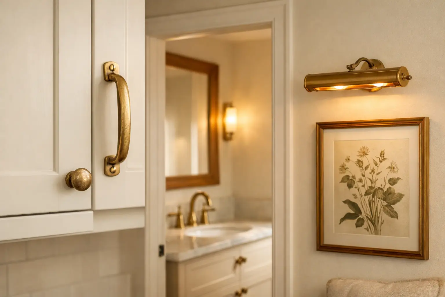 Choose Warm Metals Over Cold Chrome