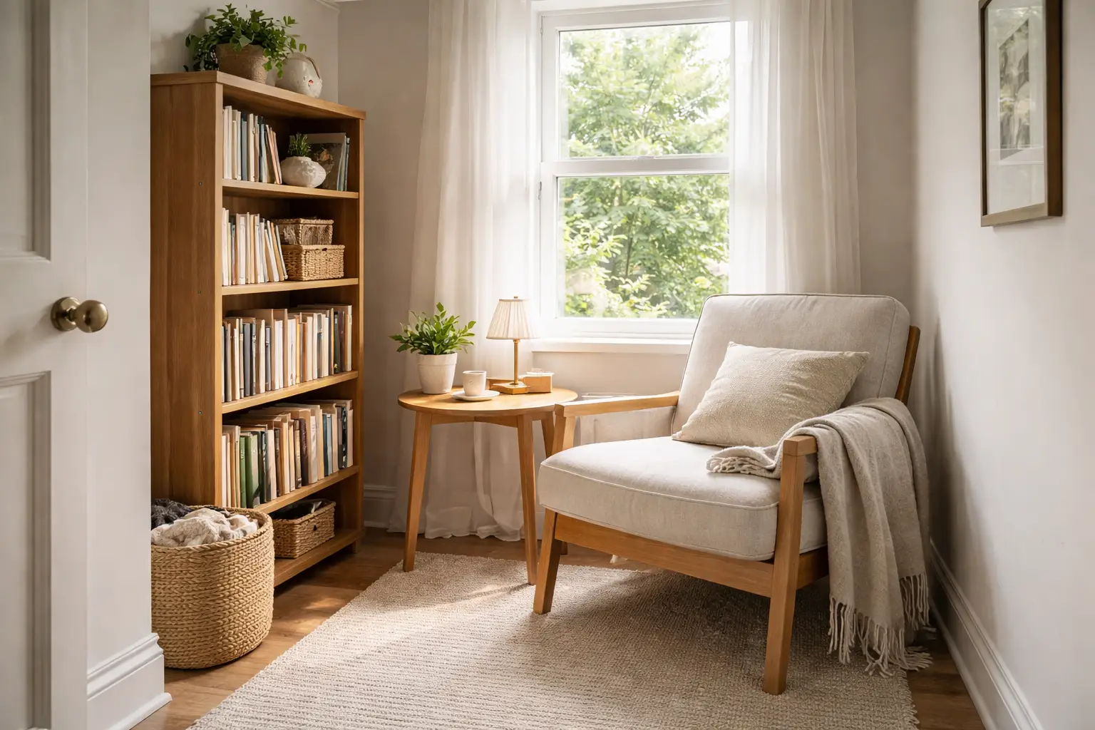 Choose the Perfect Corner for Your Home Library