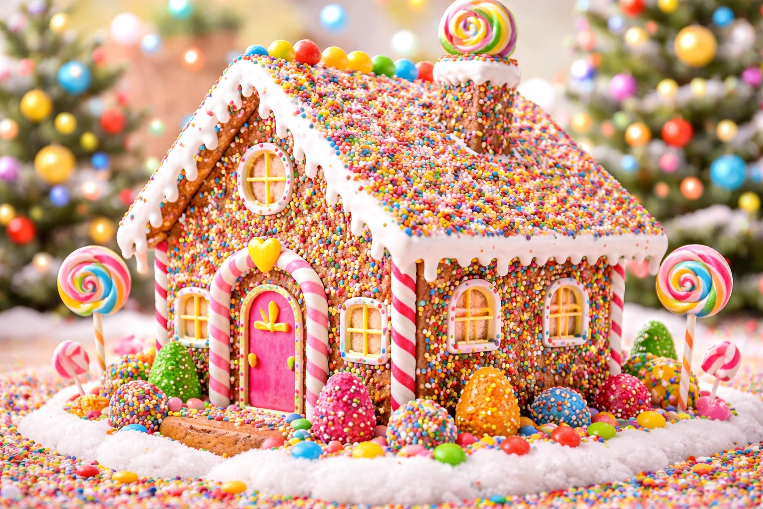 Colorful Sprinkle House