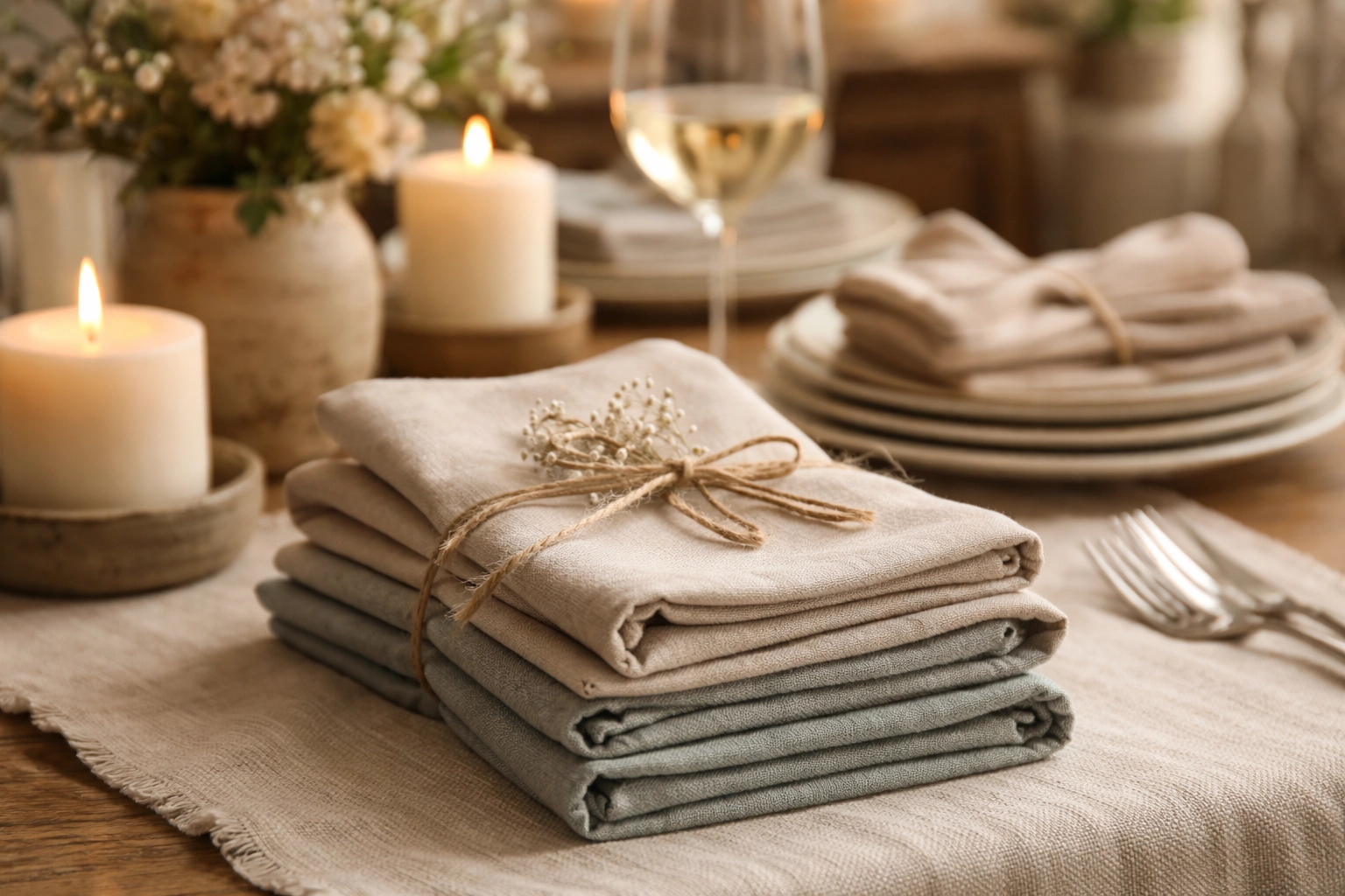 Cozy Fabric Napkins
