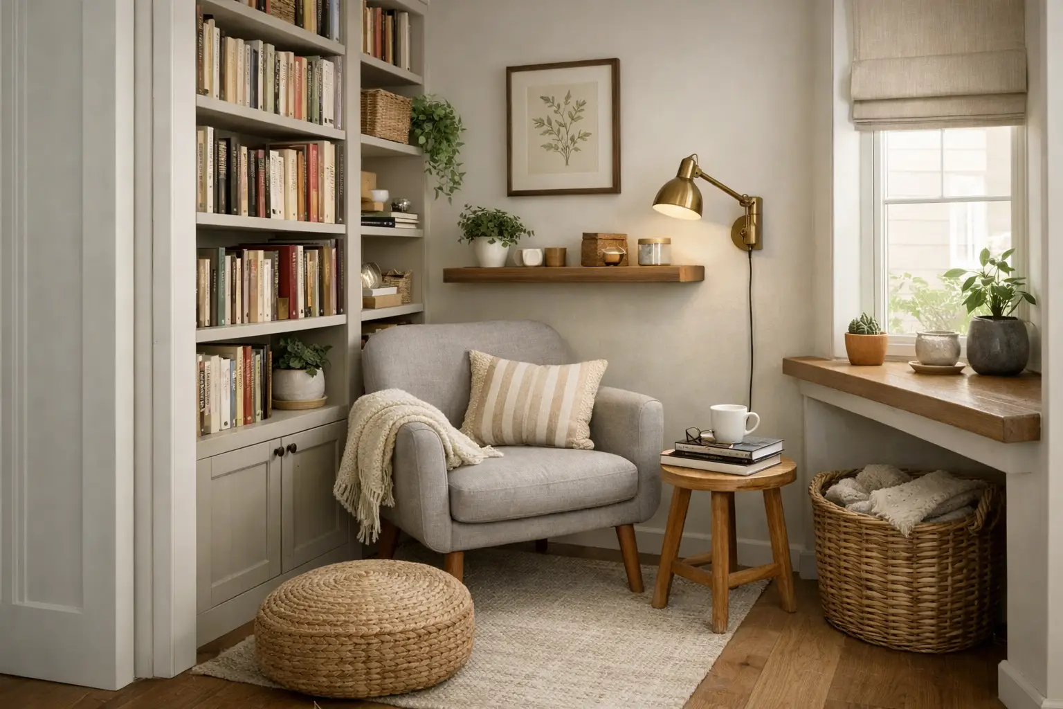 Design a Small Space Reading Nook