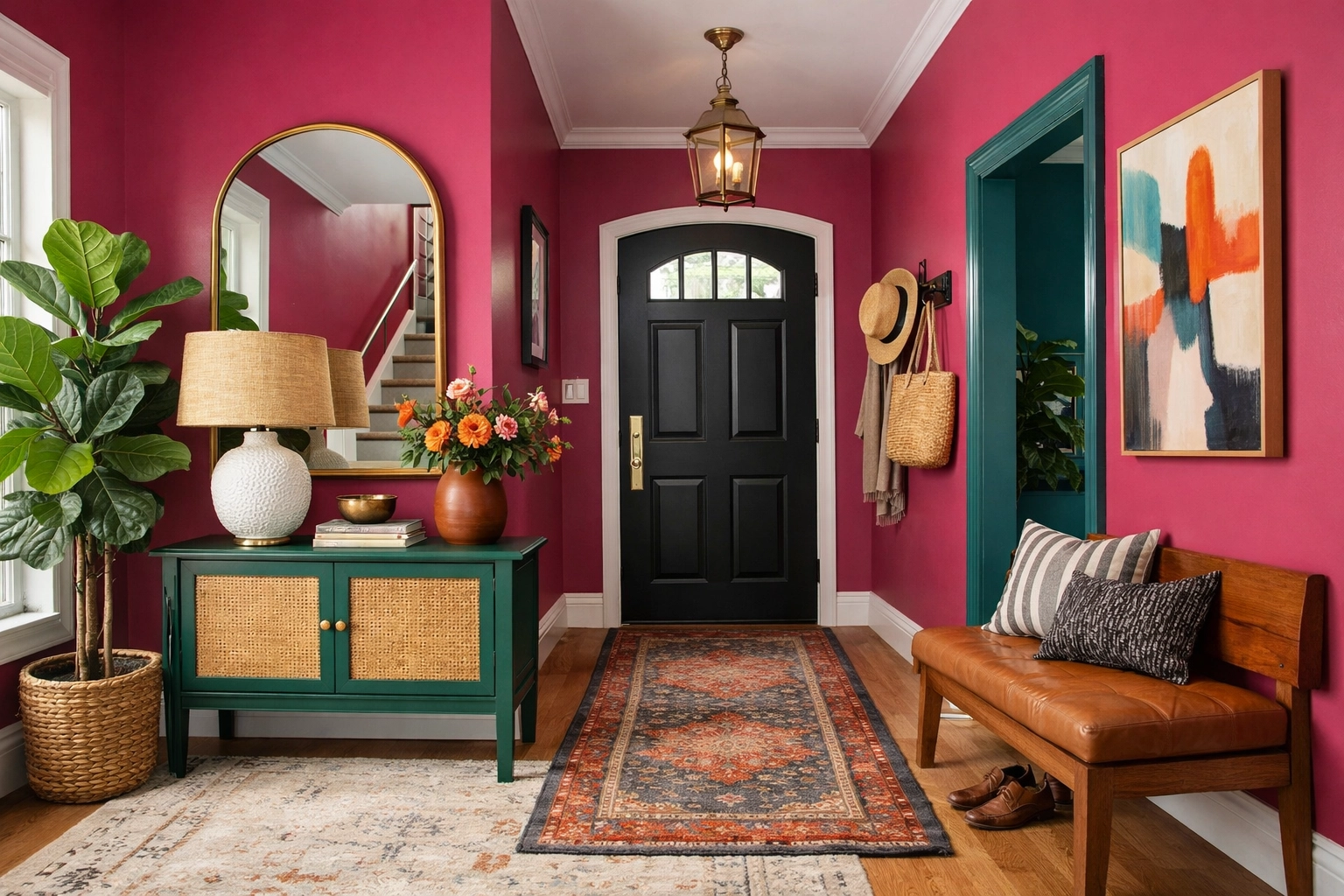 Entryway Color Impact