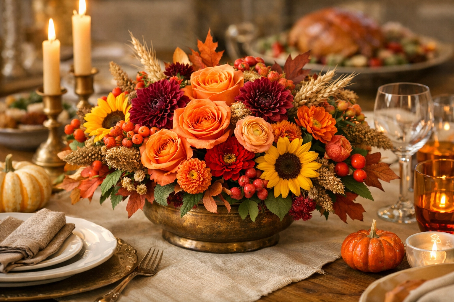 Fresh Flower Centerpiece