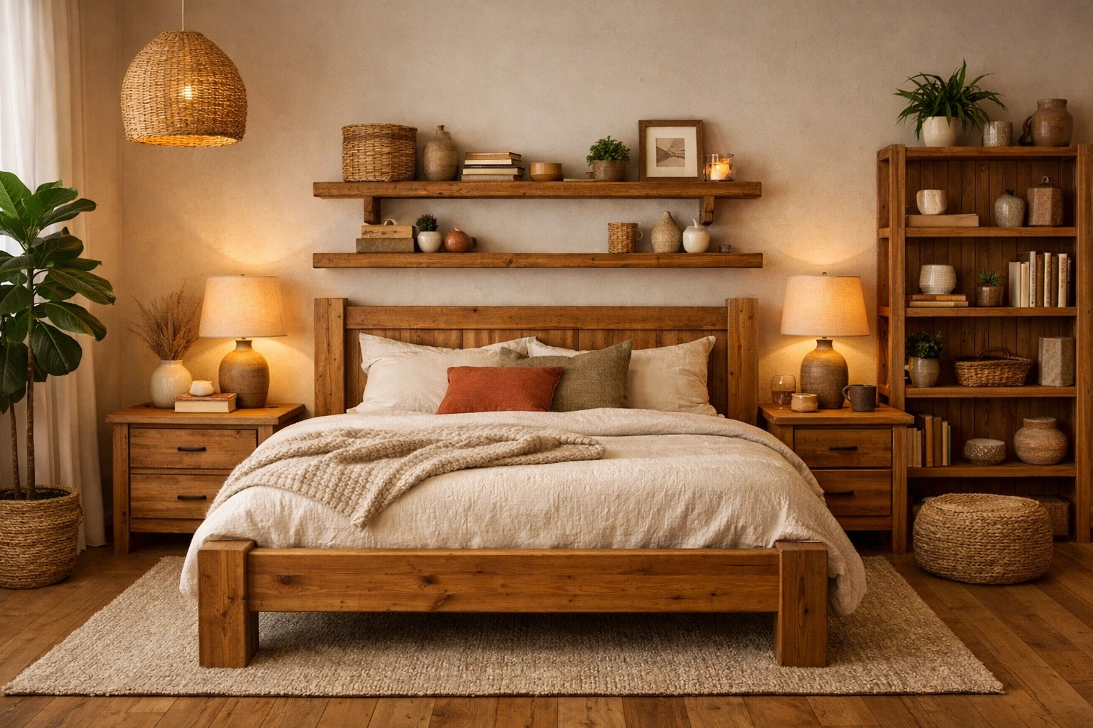 Incorporate Natural Wood Elements