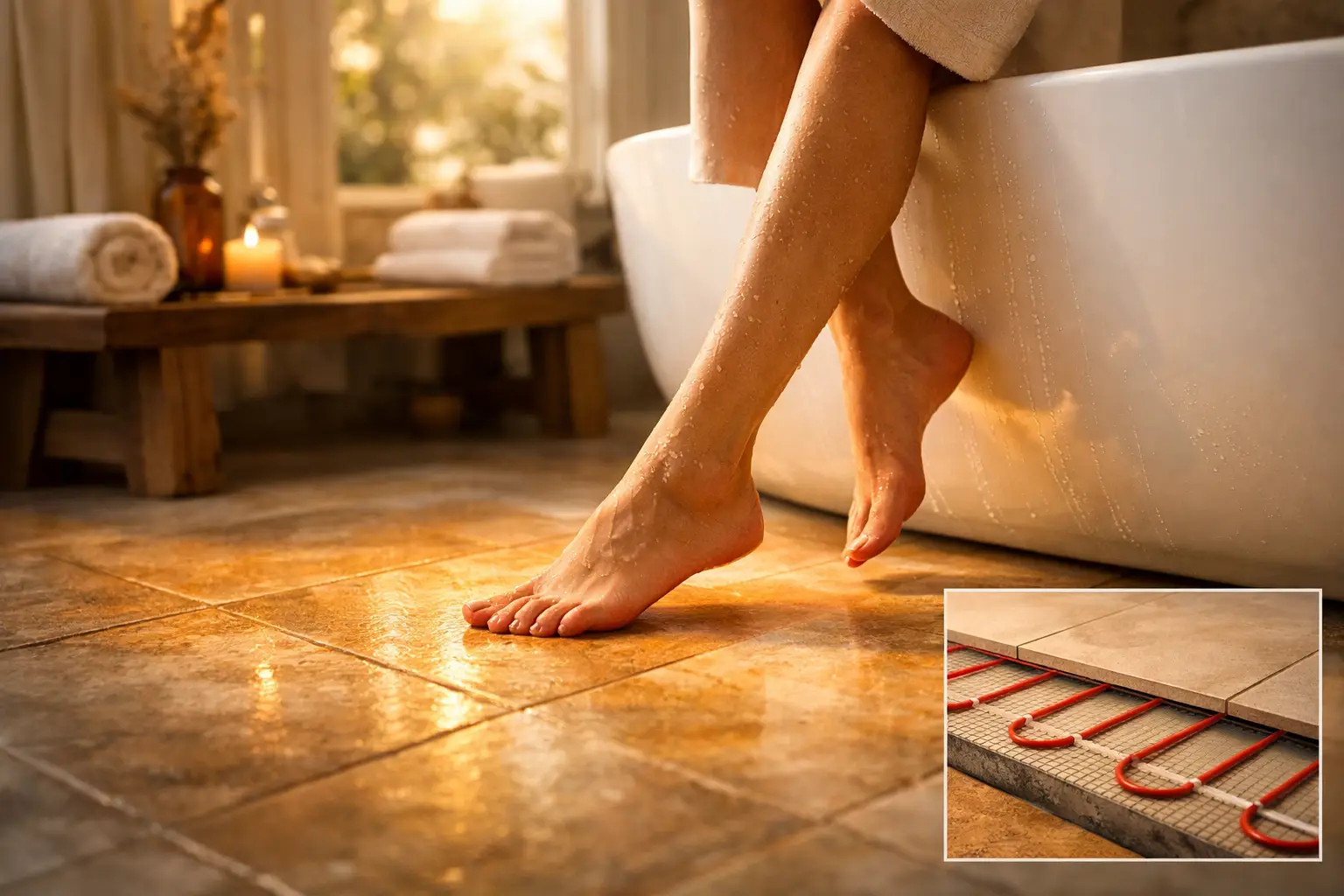 Incorporate Radiant Floor Heating for Sensory Comfort