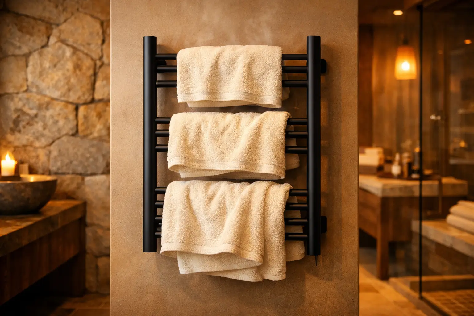 Install an Electric Towel Warmer