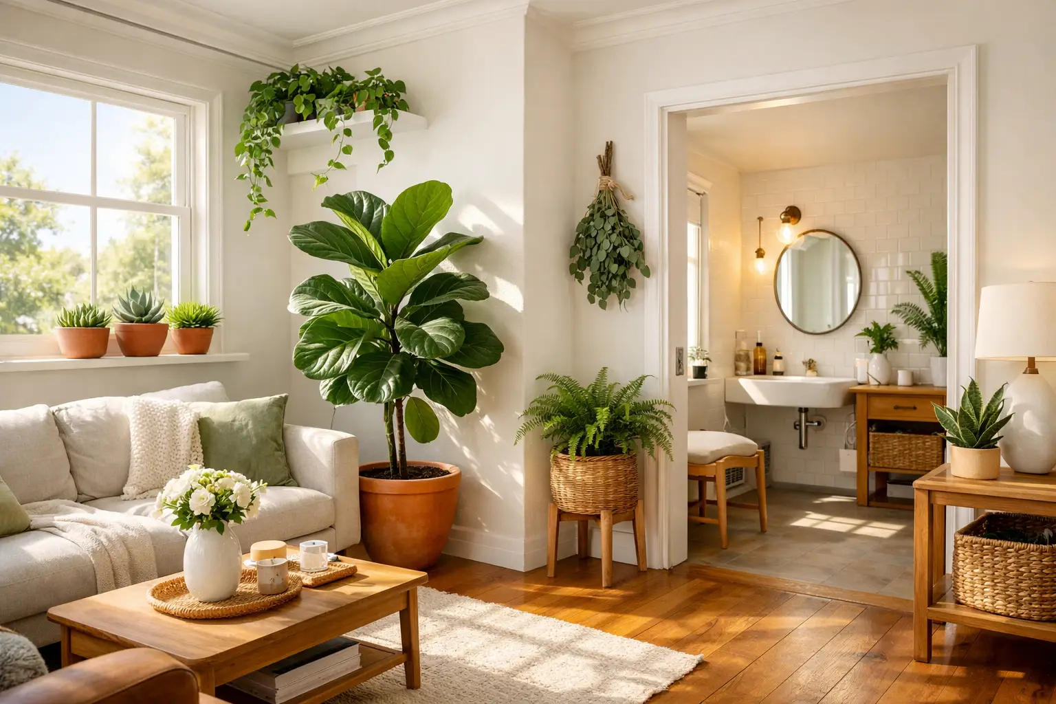 Introduce Fresh Botanicals and Indoor Plants
