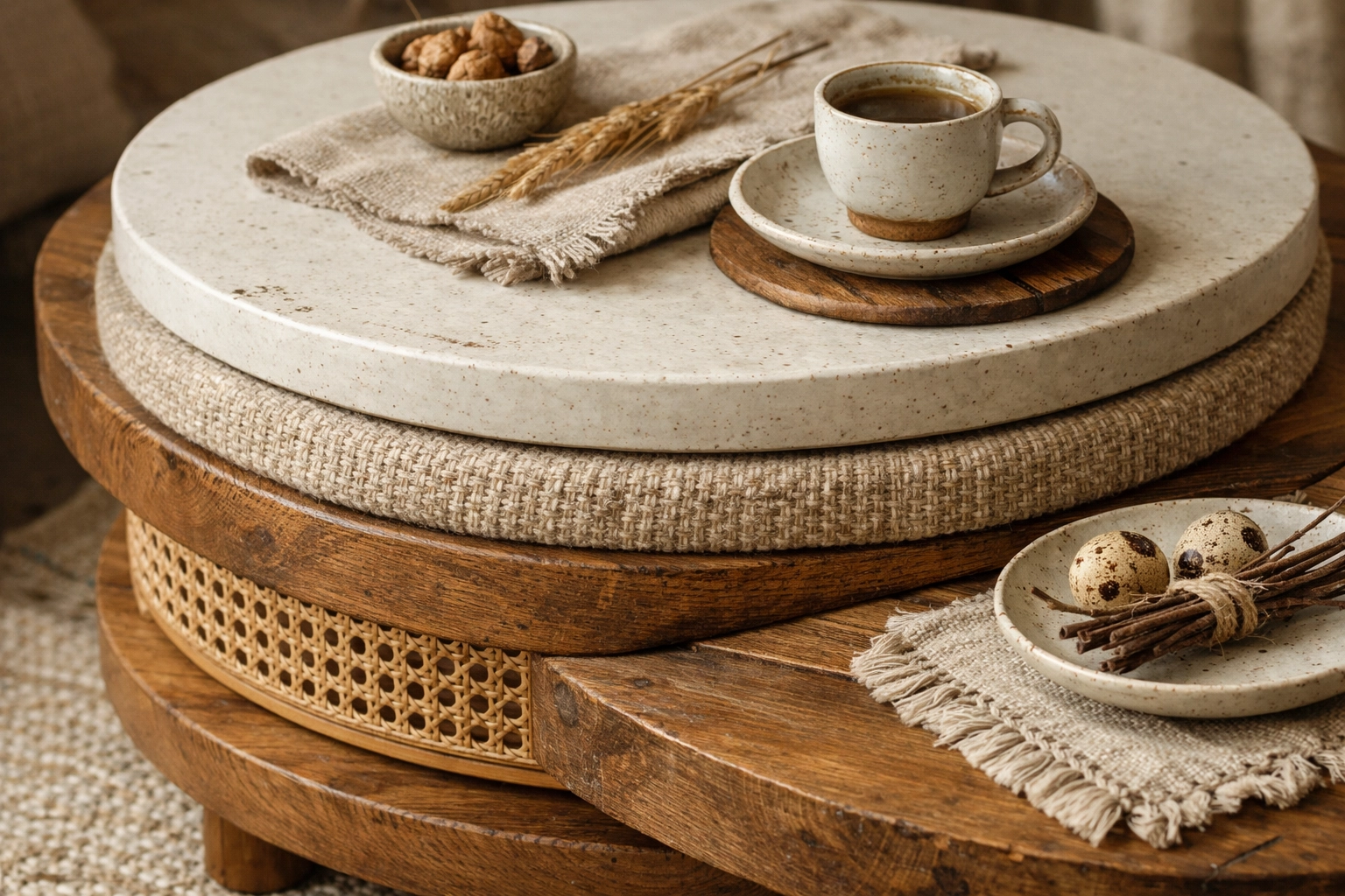 Layered Table Textures