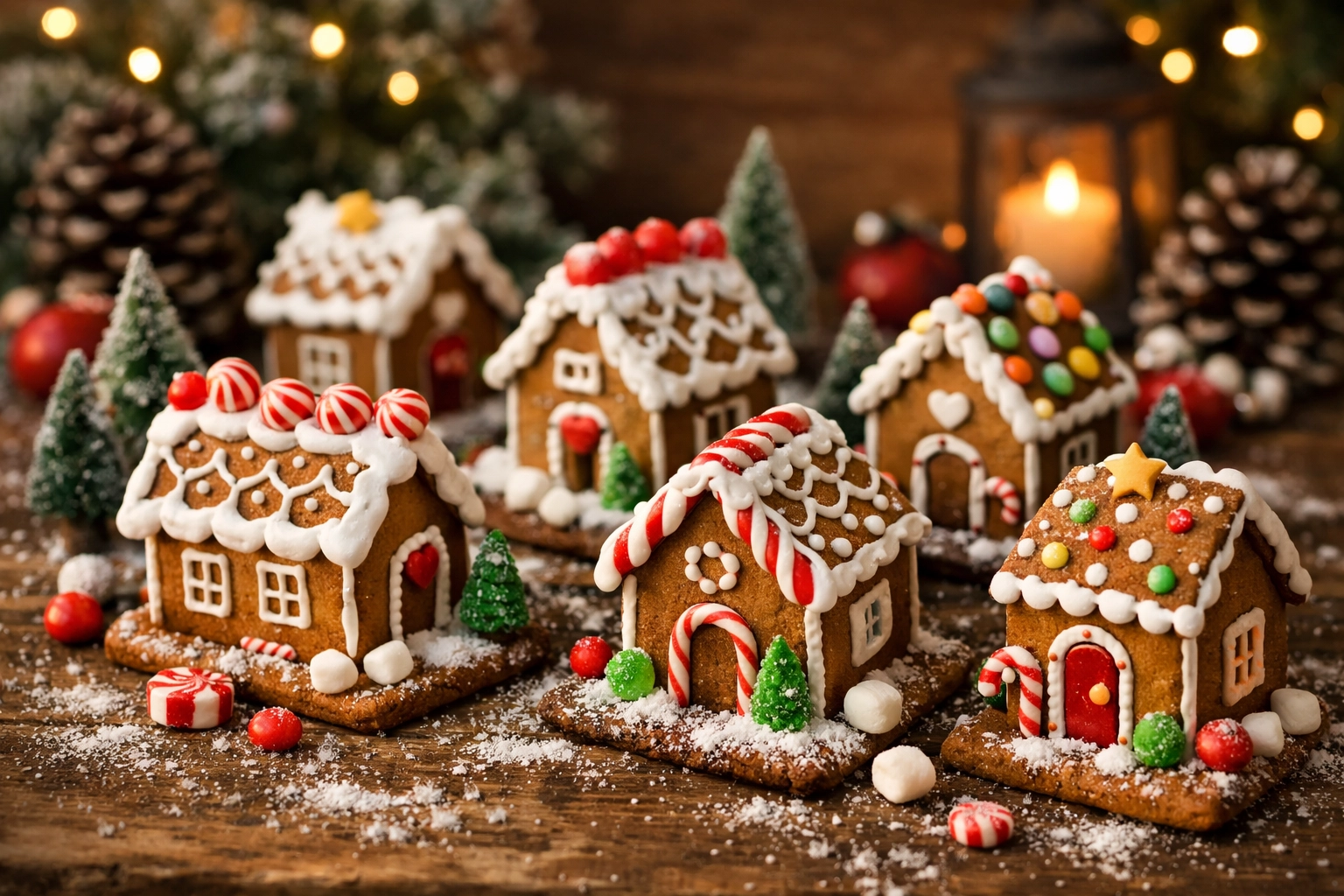 Mini Gingerbread Houses