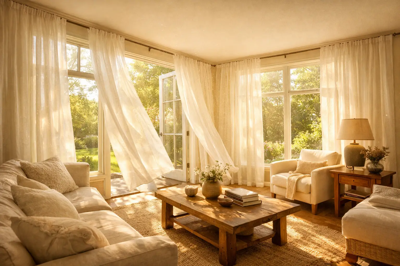 Open Your Windows and Let Natural Light Lead