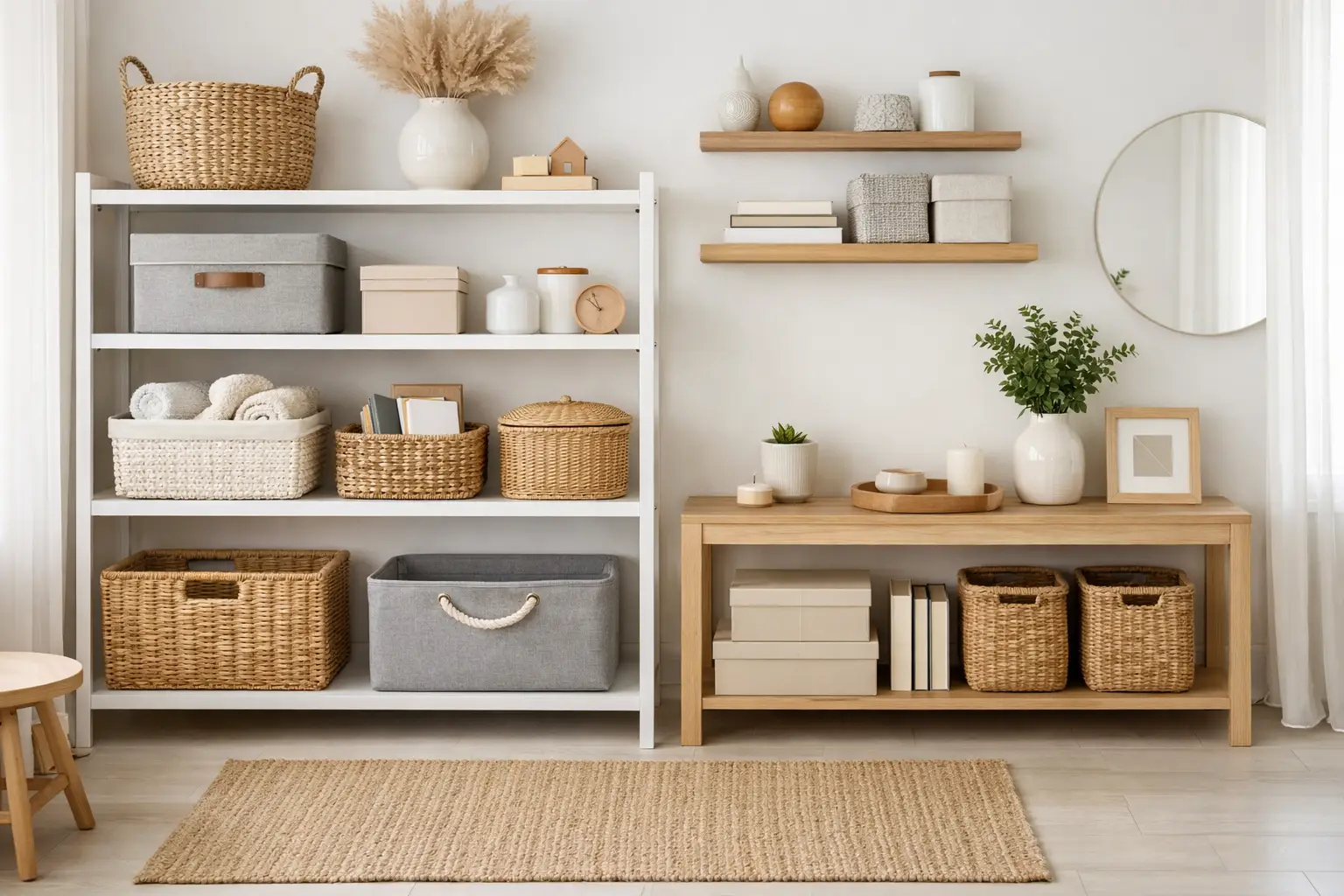 Organize with Stylish Storage Solutions