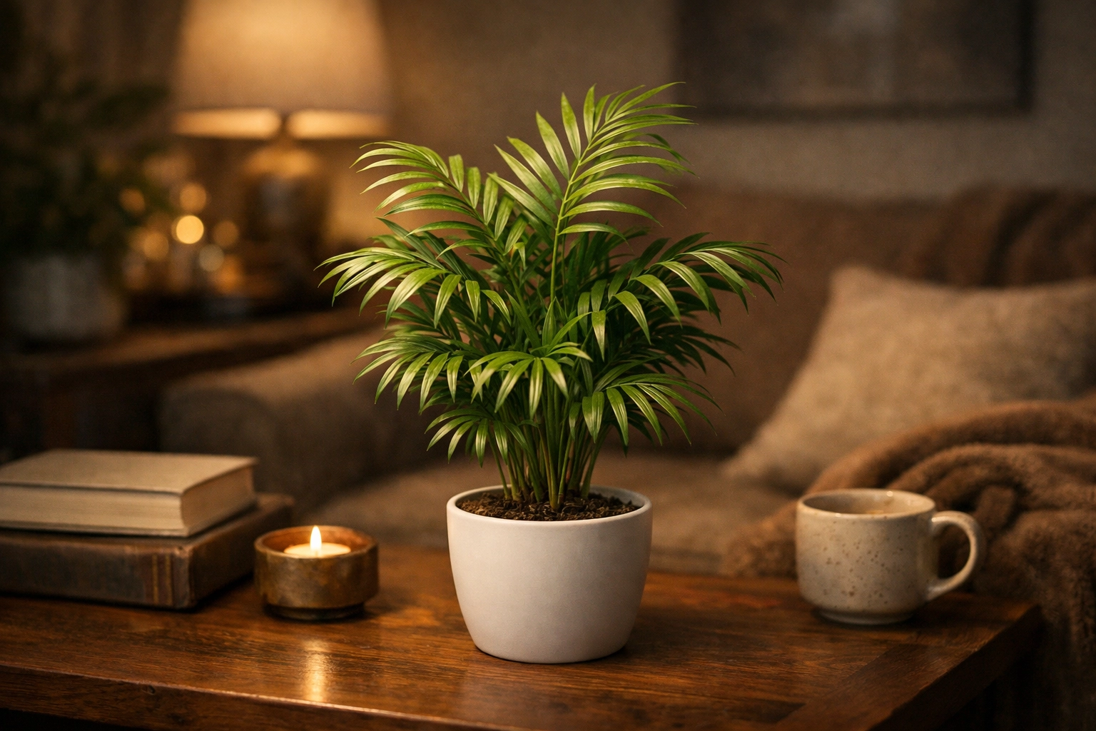 Parlor Palm Compact and Elegant