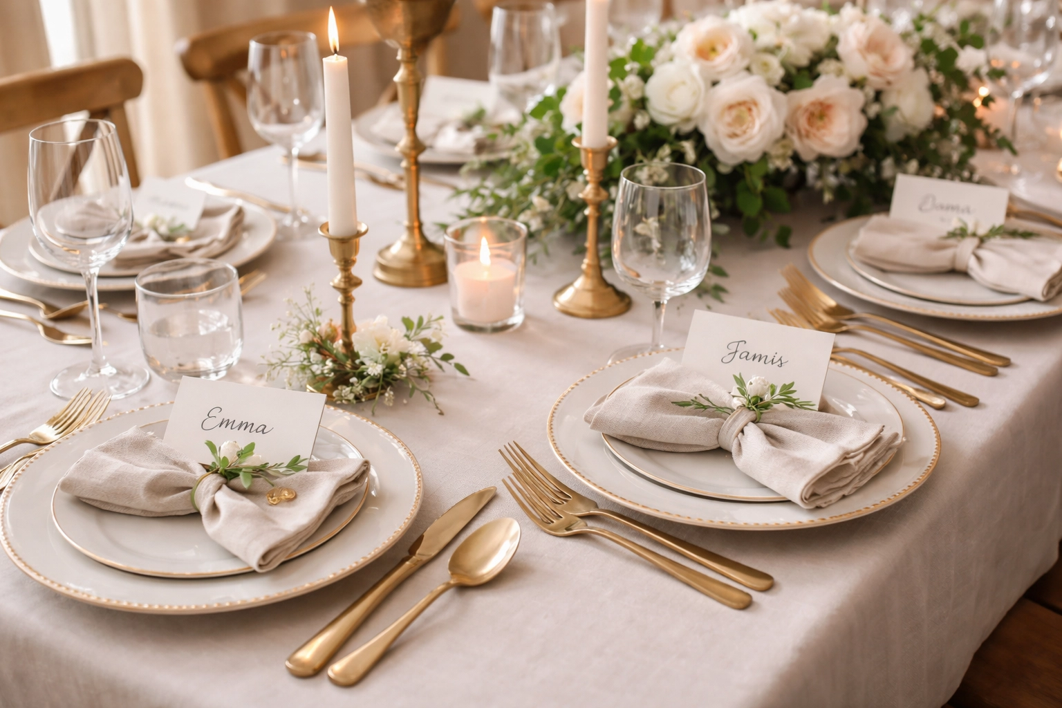 Personalized Place Settings