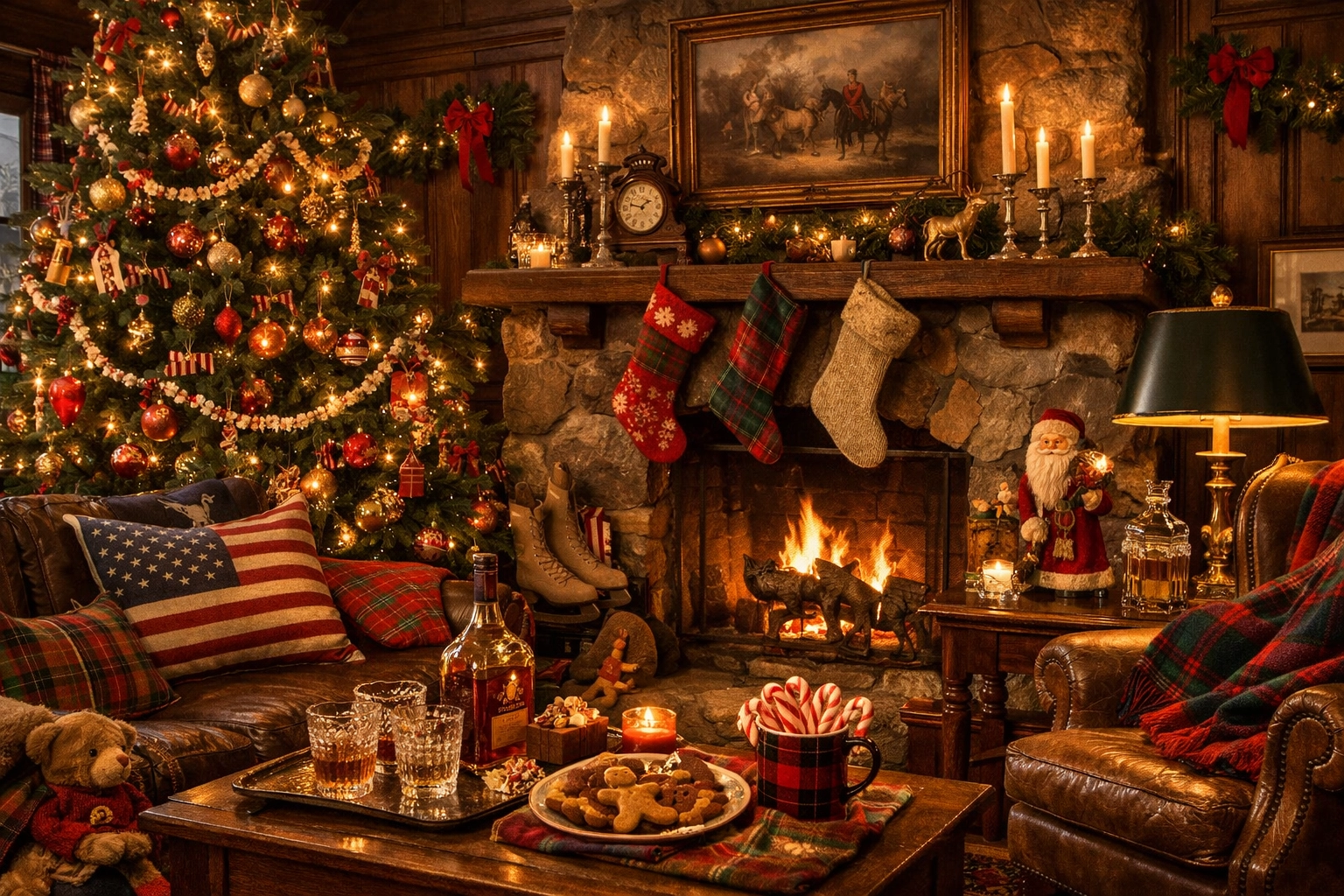 Ralph Lauren Christmas Vintage Festive Decor