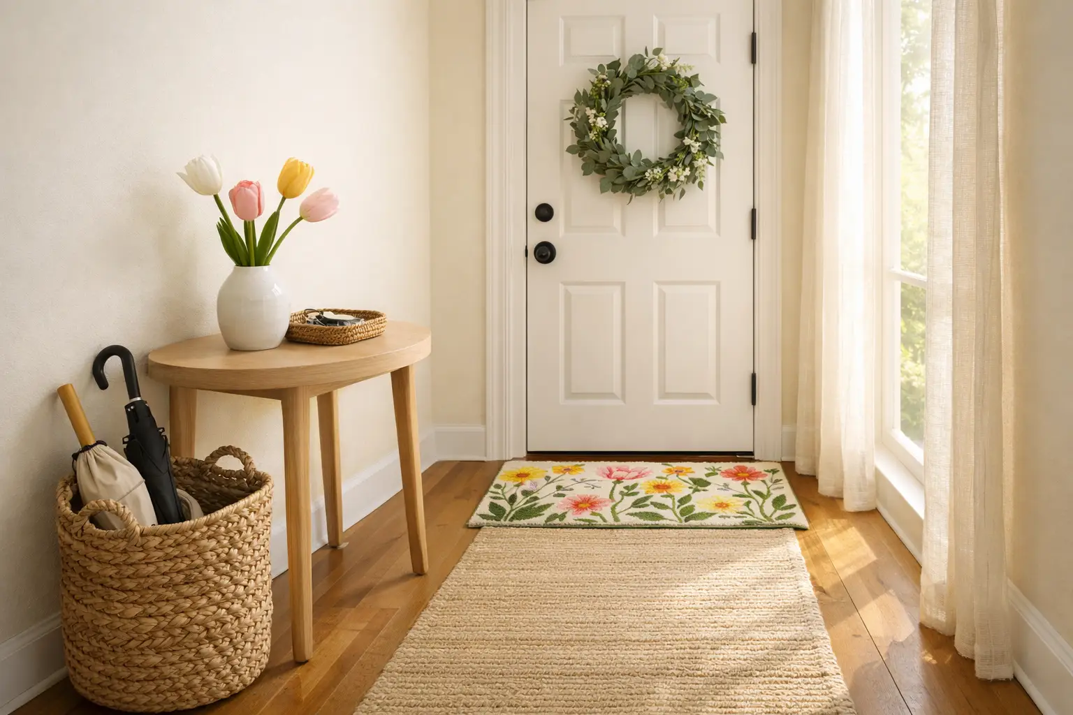 Refresh Your Entryway for a Spring First Impression