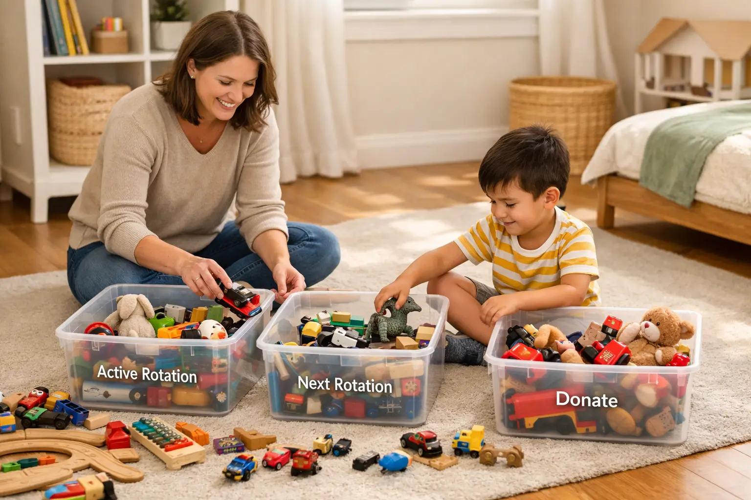 Rotate and Refresh the Toy Collection