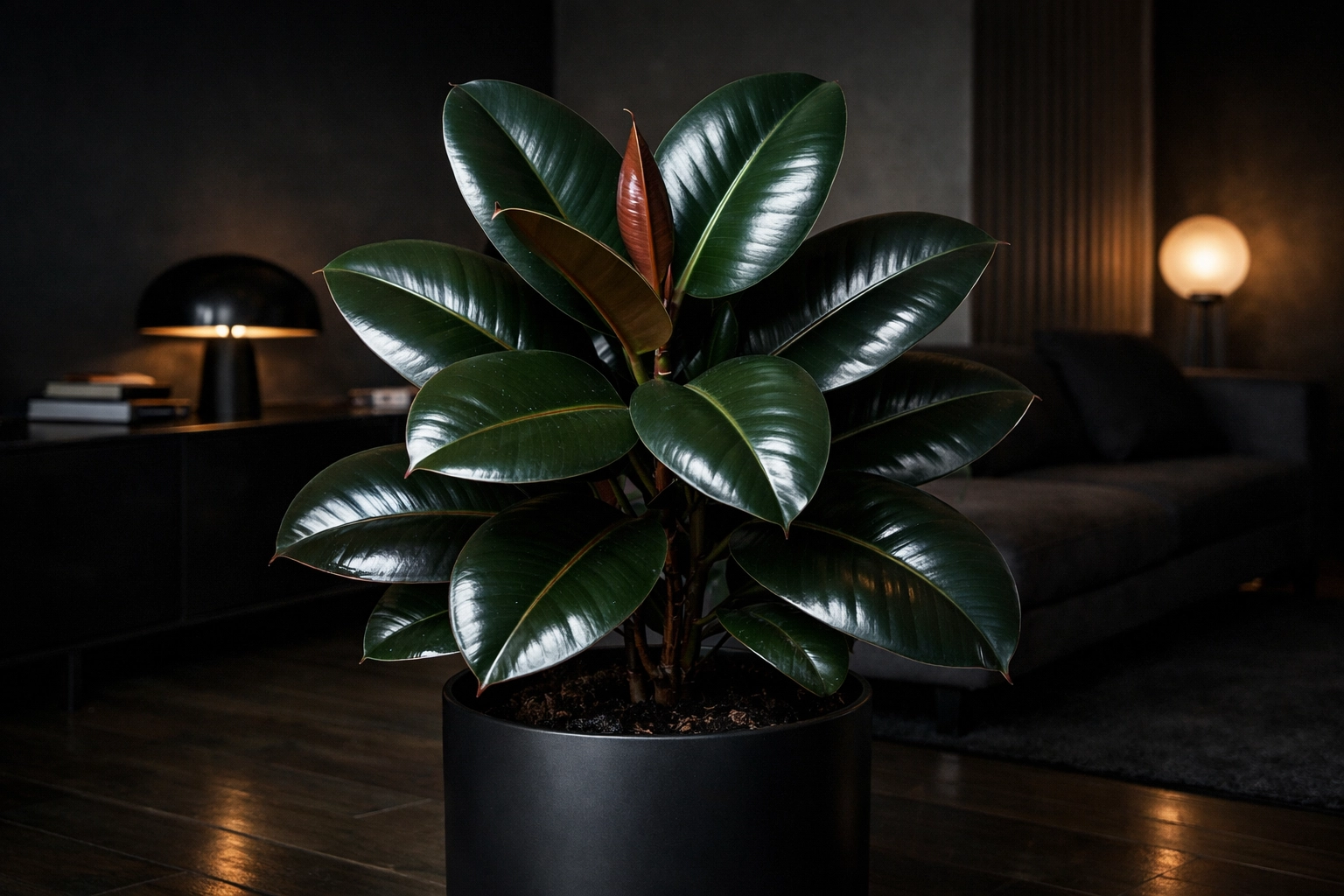 Rubber Plant Bold Indoor Style