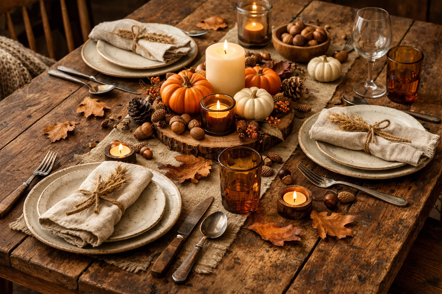 Classic Thanksgiving Theme Setup