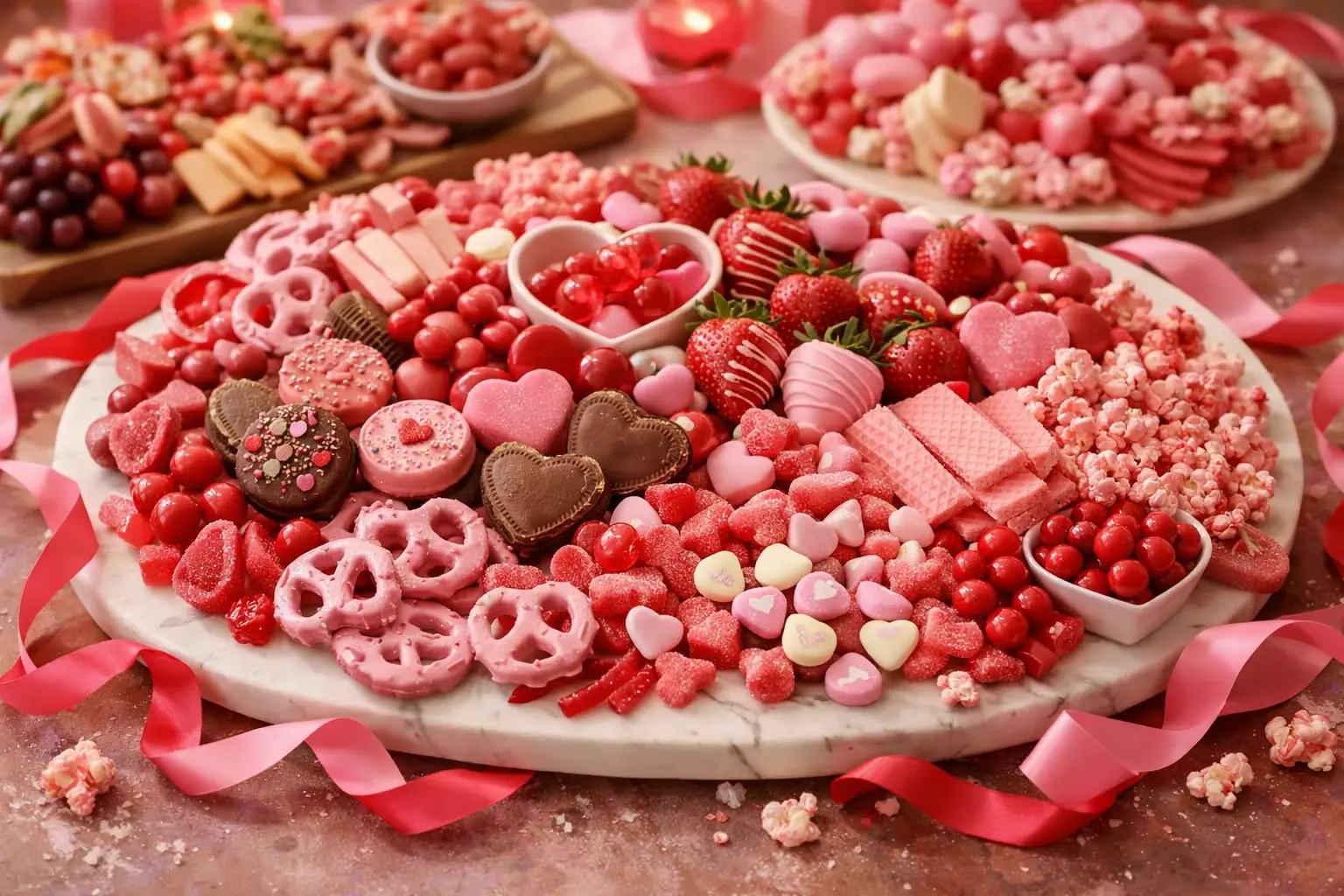 Set Up a Candy and Charcuterie Board Display