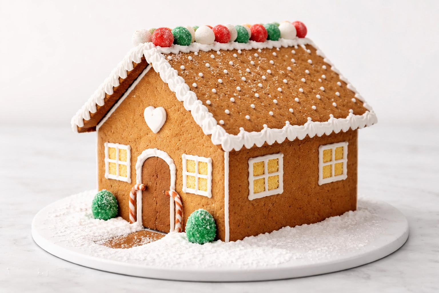 Simple Box Style Gingerbread House