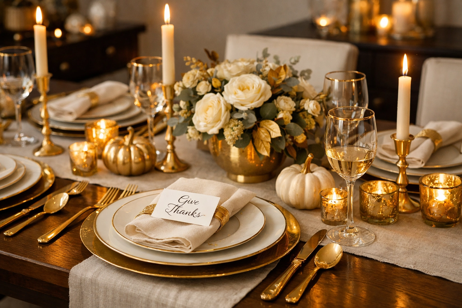 Simple Gold Accent Decor