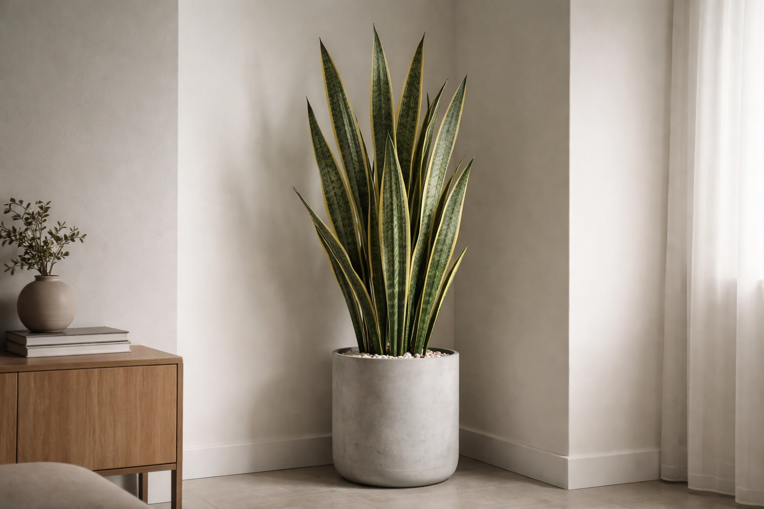 Snake Plant Tough and Reliable