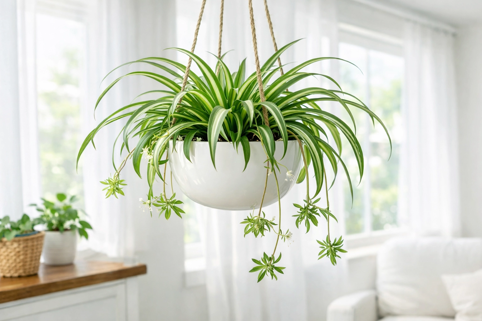 Spider Plant Airy and Fresh