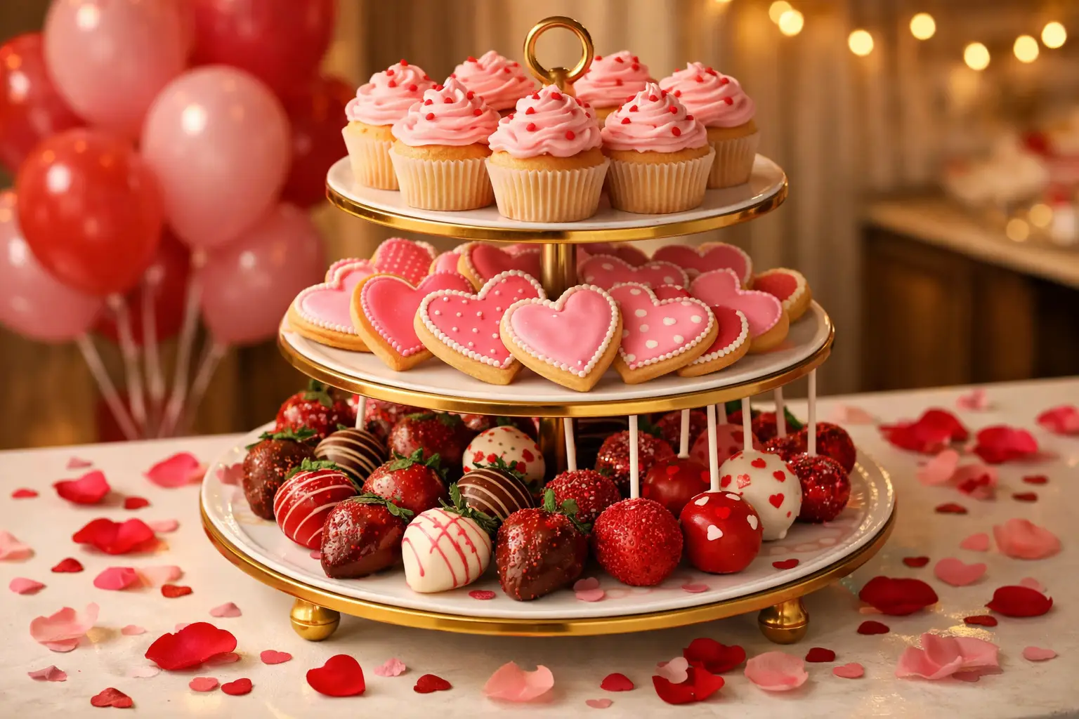 Style a Tiered Dessert Display