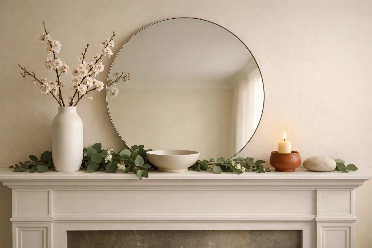 Update Your Spring Mantel Display