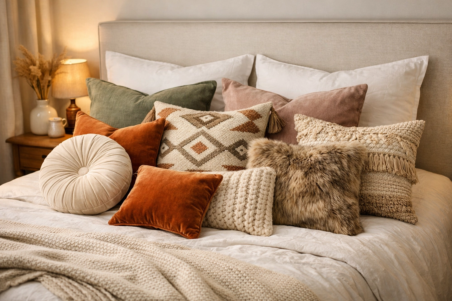 Use Decorative Pillows