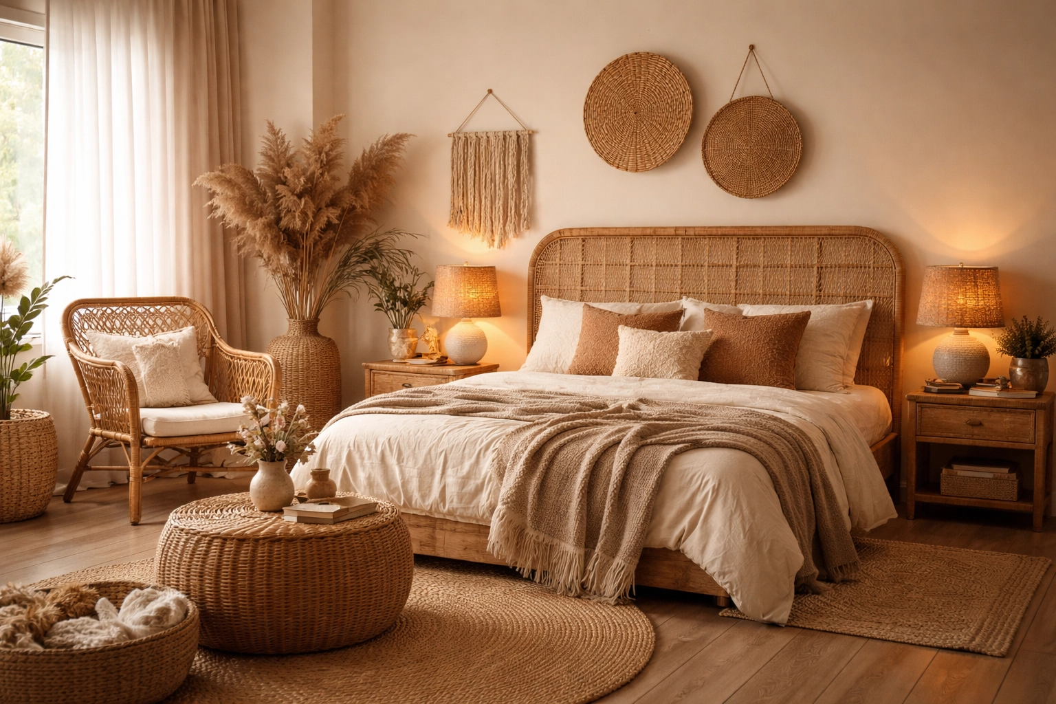 Use Rattan and Wicker Accents