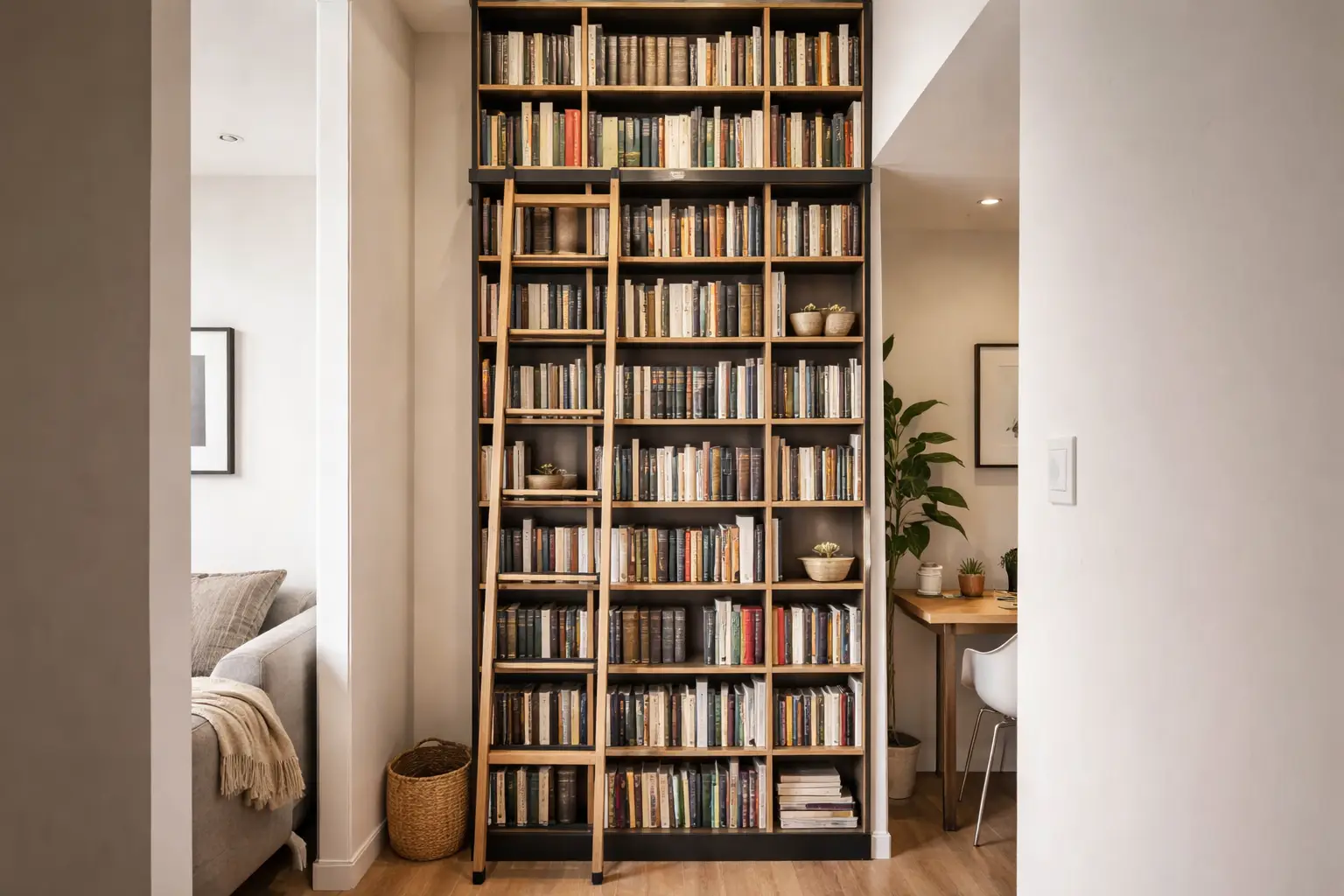 Use Vertical Storage Solutions