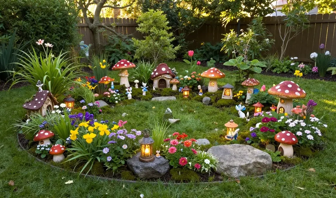 18 Creative Fairy Garden Ideas for a Cute and Enchanting Outdoor Space