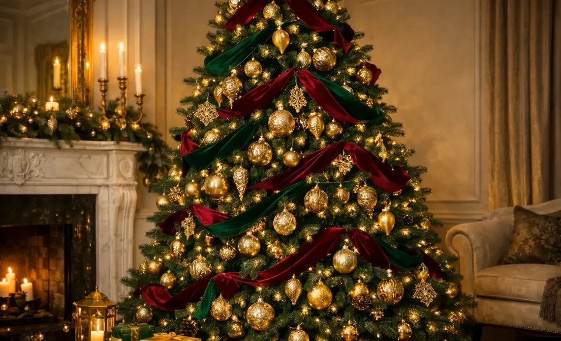 18 Elegant Velvet Christmas Tree Ideas to Create a Luxurious Holiday Look