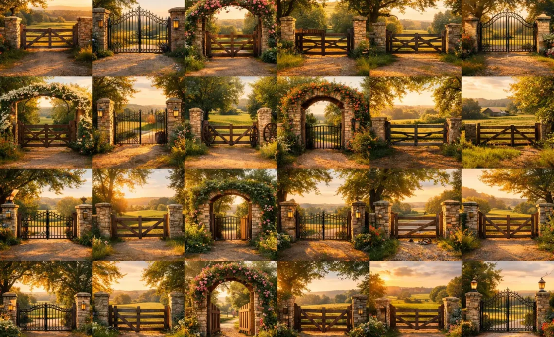 20-Creative-Farm-Gate-Entrance-Ideas-to-Boost-Your-Propertys-Curb-Appeal