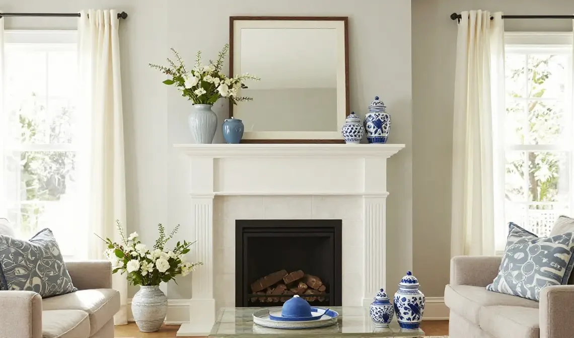 20 Summer Mantel Decor Ideas for a Fresh Home Look