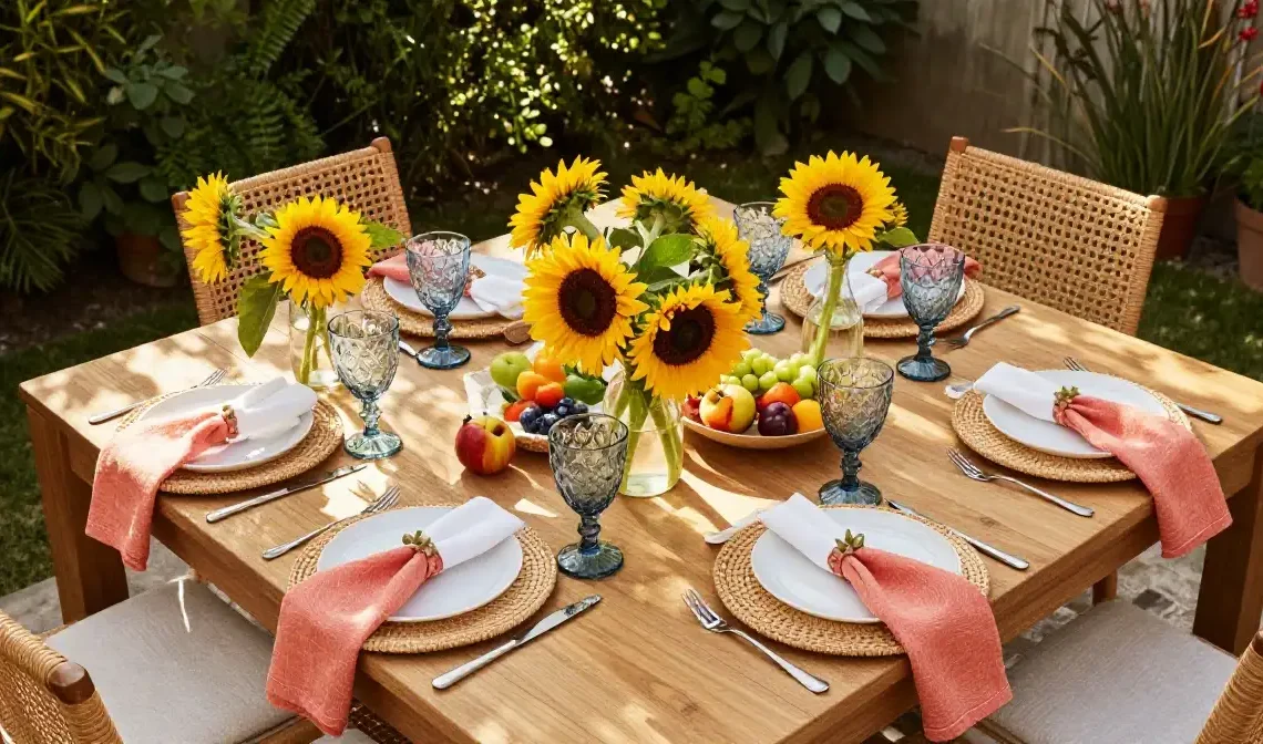 20 Summer Tablescape Ideas for Stylish Dining Setup
