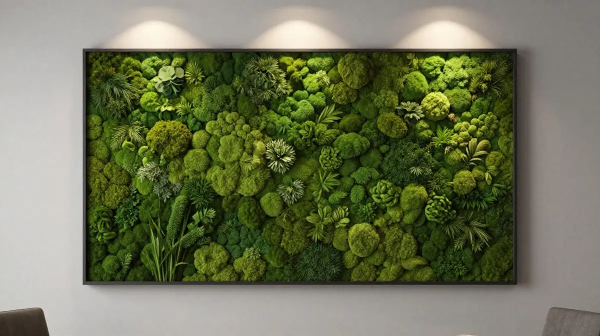 Add Moss Walls or Preserved Moss Art