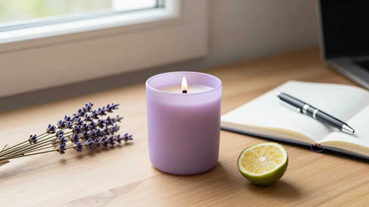 Bergamot and Lavender Relaxation Candle