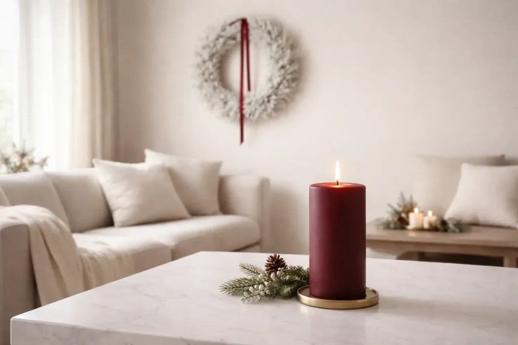 Burgundy Minimal Accent Theme